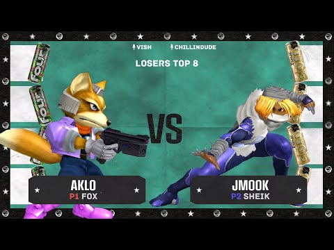 FOUR LOKO FIGHT NIGHT Aklo (Fox) VS JMook (Sheik) Losers Top 8