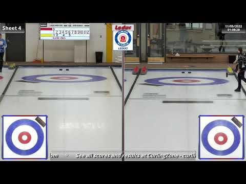 Kim Rhyme vs Gracelyn Richards - Draw 3 - Curling Stadium Alberta Curling Series #4
