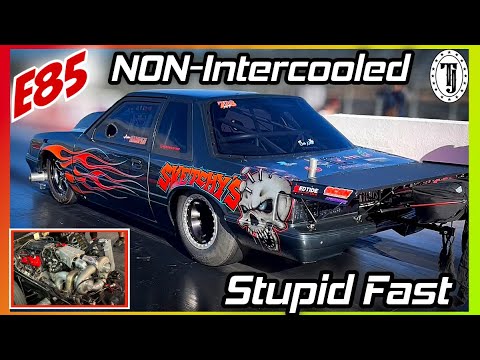 Stupid FAST E85 Non-Intercooled  //  Boosted LS Engine  //  Insane