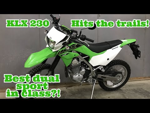 Kawasaki KLX 230 fahren und bewerten #enduro #trailriding #motovlog