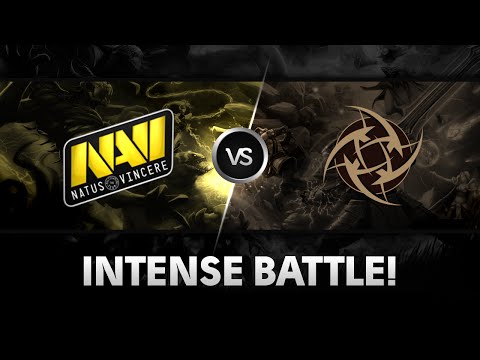 Intense battle! by Na`Vi vs NiP @ D2CL V