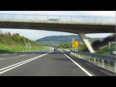 Autobahn A98 Teilstück Murg - Luttingen - Full HD