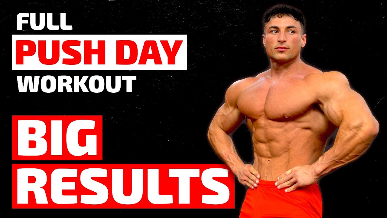 Complete Push Day Workout - Build Chest, Shoulders & Triceps in One Session