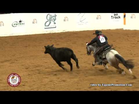 Blind Sided ridden by Jay McLaughlin  - 2017 NRCHA Celebration of Champions (FINALS - WGH Cow)