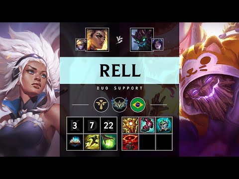 Rell Support vs Maokai - BR Challenger Patch 25.13