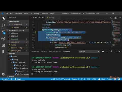 Building Microservices from Scratch Running Unit Tests As Standalones | packtpub com