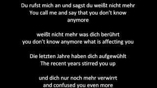 Revolverheld - Halt dich an mir fest (Lyrics in English)