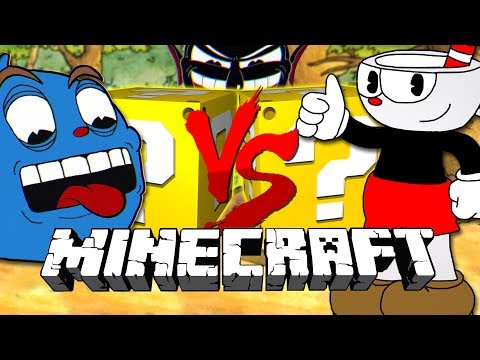 I HAVE TO FIGHT THE DEVIL! *Cuphead* Lucky Blocks! in Minecraft!