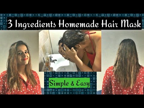 , title : 'DIY EGG HAIR MASK FOR ALL HAIR PROBLEMS | 3 INGREDIENTS HOMEMADE HAIR MASK- 100% RESULT HAIR MASK'