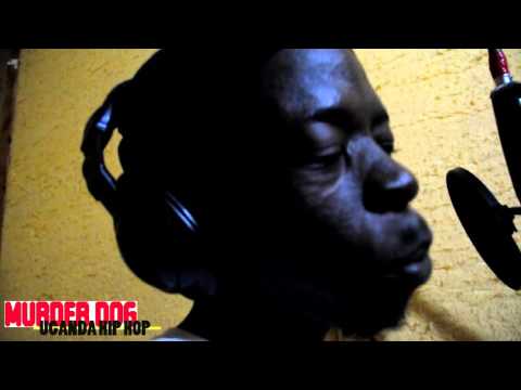 MURDER DOG MAGAZINE / UGANDA HIP HOP SPIDER MC STUDIO PART 1 VIDEO 64