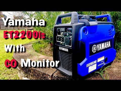 YAMAHA EF2200IS 2200 WATT INVERTER GENERATOR WITH CO SENSOR. (Generator Review)