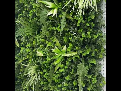 Mur végétal artificiel Savane 1 m² : rendu lumineux et relief