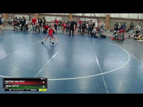 70 Round 1 - Payten Van Pelt, MT Vs Heidi Doyle, CA 9e56