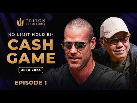 High-Stakes No-Limit Hold'em Cash Game | Triton Poker Jeju 2024 (Episode 1)