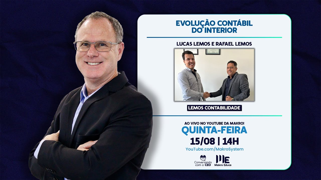 Conversando com o CEO #05 : Lucas Lemos e Rafael Lemos fala sobre a Evolução Contábil do Interior