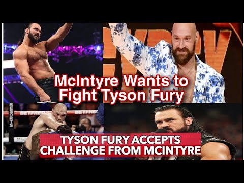 Drew McIntyre challenges Tyson Fury for a fight | See How Tyson Fury responded to the Challenge