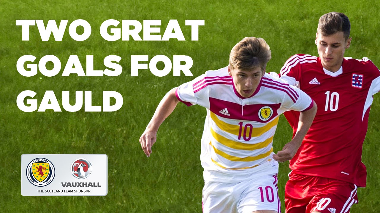 Two great goals from Ryan Gauld // Luxembourg U21 ...
