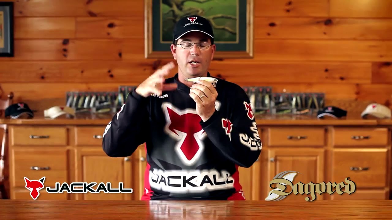 Видео Воблер Jackall Dagored 115F