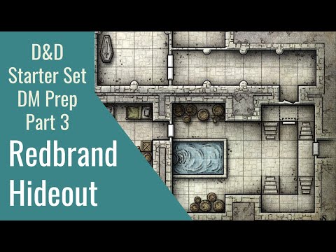 Redbrand Hideout - DnD Starter Set Adventure Guide (LMoP 5E)