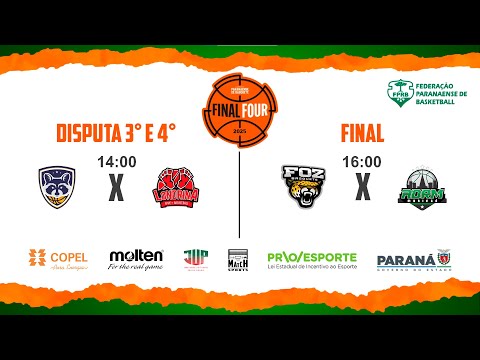 FINAL FOUR - CAMPEONATO ESTADUAL ADULTO FEMININO - DIA 2 - @basqueteparana​