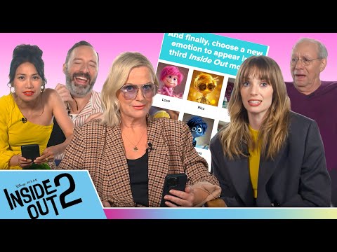 走出內心 2》的演員們找到了自己真正的情感歸屬 (The Cast Of "Inside Out 2" Find Out Which Emotion They Really Are)