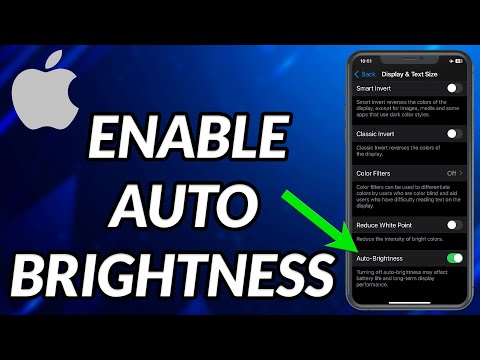 How To Enable Auto Brightness On iPhone