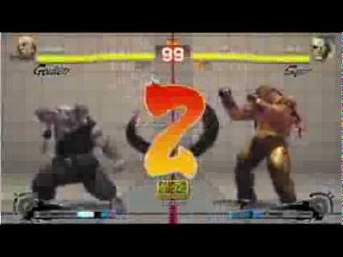 Uki (Gouken) vs RARIKEN (Sagat) - AE 2012 Casual Matches