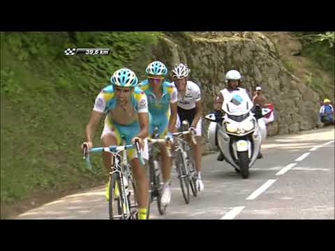 Tour de France 2010 - Stage 9 - Cadel Evans cracks, Andy Schleck and Contador attacks