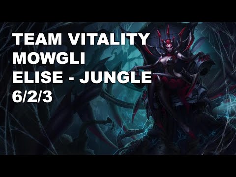 Team Vitality Mowgli Jungle Elise vs Ekko - KR Challenger Rank Game 10.7