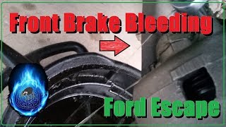 How to Bleed Brakes: Ford Escape