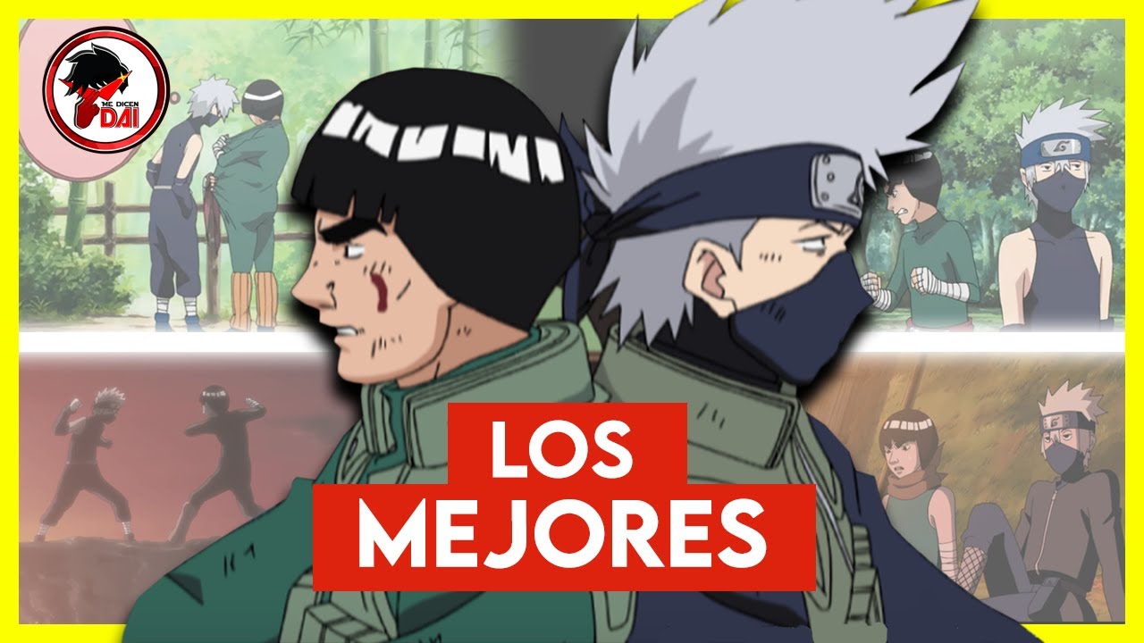 Kakashi y Gai: La MEJOR AMISTAD de Naruto