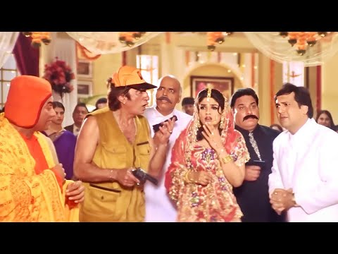 भंगारी दादा की गुंडागिरी पड़ गयी बेटी की शादी पर भारी -Govinda, Raveena Tandon -Akhiyon Se Goli Maare