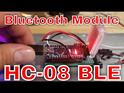 Bluetooth LE LED Controller with an HC-08