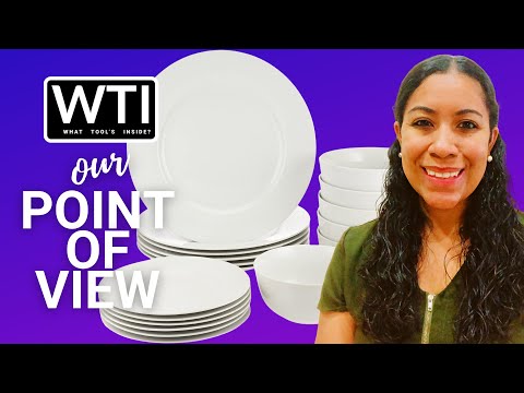 Amazon Basics Kitchen Dinnerware Set - WTI product video review