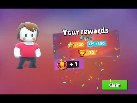 Playing a event called team bloke dash