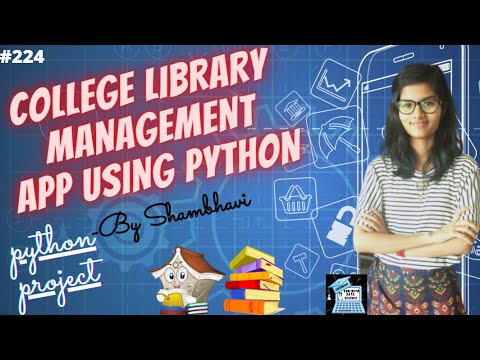College Library Management App Using Python Python Project Python Project For Cv Python Code