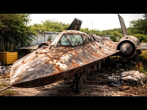 ASMR Car Restoration: Lockheed SR-71 Blackbird | Extreme Damage to Like-New Condition