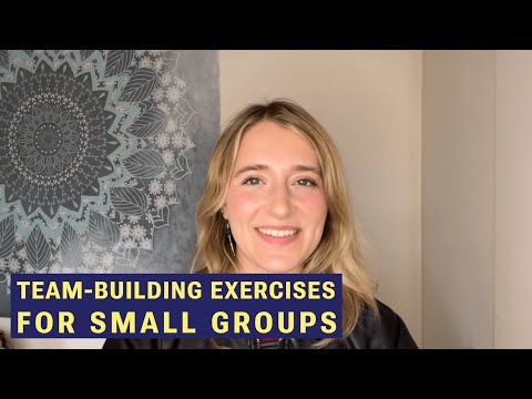 Fun team-building exercises for small groups