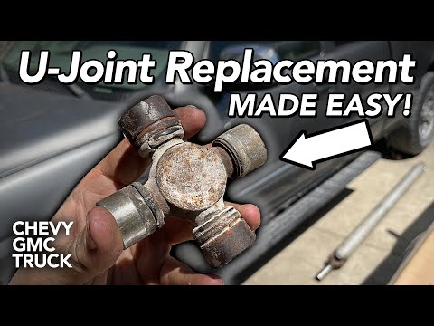 Universal Joint Replacement - EASY - 2002 GMC Sierra - Silverado - Tahoe - Yukon