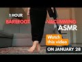 Barefoot ASMR Experience Vacuum Cleaner Bliss For 1 Hour