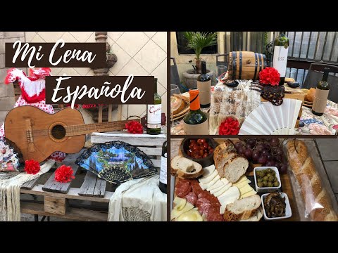 Cómo hacer una CENA TEMÁTICA ESPAÑOLA 💃