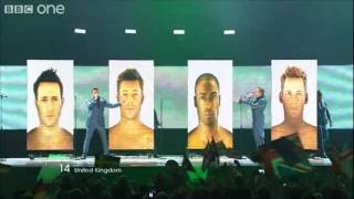 UK: &quot;I Can&quot;, Blue - Eurovision Song Contest Final 2011 - BBC One