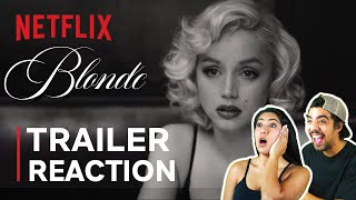 BLONDE Official Trailer REACTION! | Ana de Armas as Marilyn Monroe | Netflix
