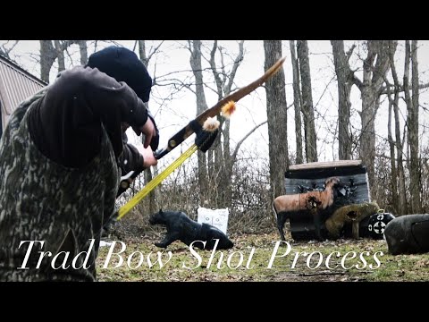 Mein Schussvorgang mit einem traditionellen Bogen | Wie man mit einem traditionellen Bogen schießt
