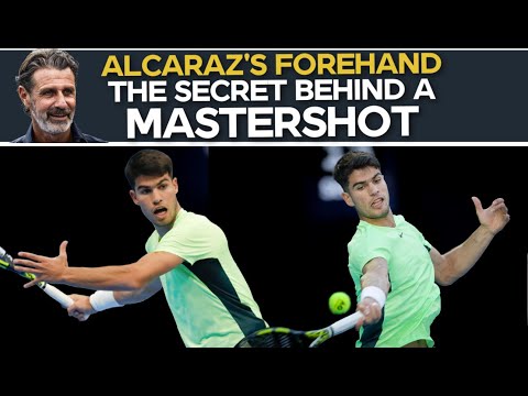 Carlos Alcaraz's forehand - Shots of the pros, EPISODE 6