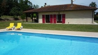 Vakantiehuis met privé zwembad bij Barbotan-les-Thermes in de Gers. Vakantiehuis