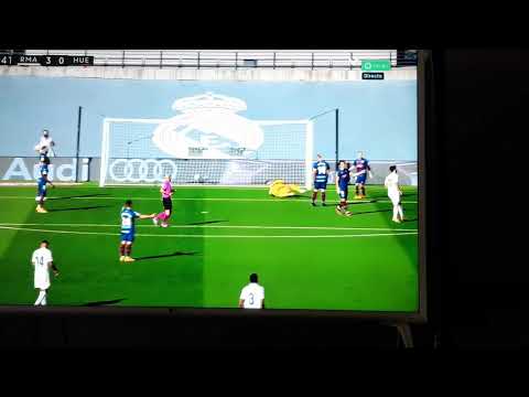 Gol de fede valverde madrid 3-0 huesca