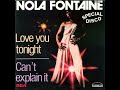 Nola Fontaine – Love You Tonight
