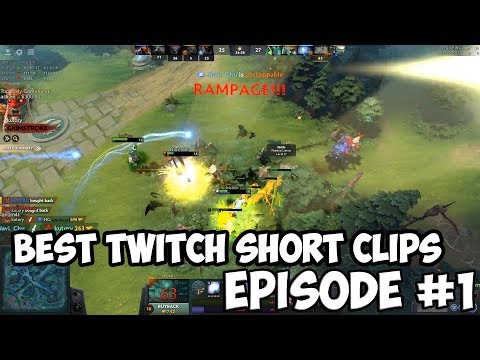 5 Best Twitch Short Clips -  Episode #1 - Dota 2 - Waimi
