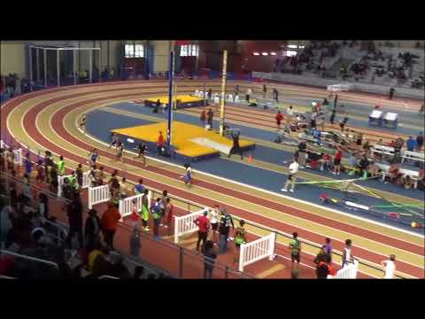 Alexia Girl's 400m Girls 13 14, Finals 5 USATF Indoor Hoover Alumni